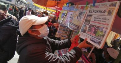 Gobierno suspende circulación de la edición impresa del periódico masista “Ahora el Pueblo”