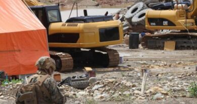 Operativo de la Armada golpea a la minería ilegal en el norte de La Paz